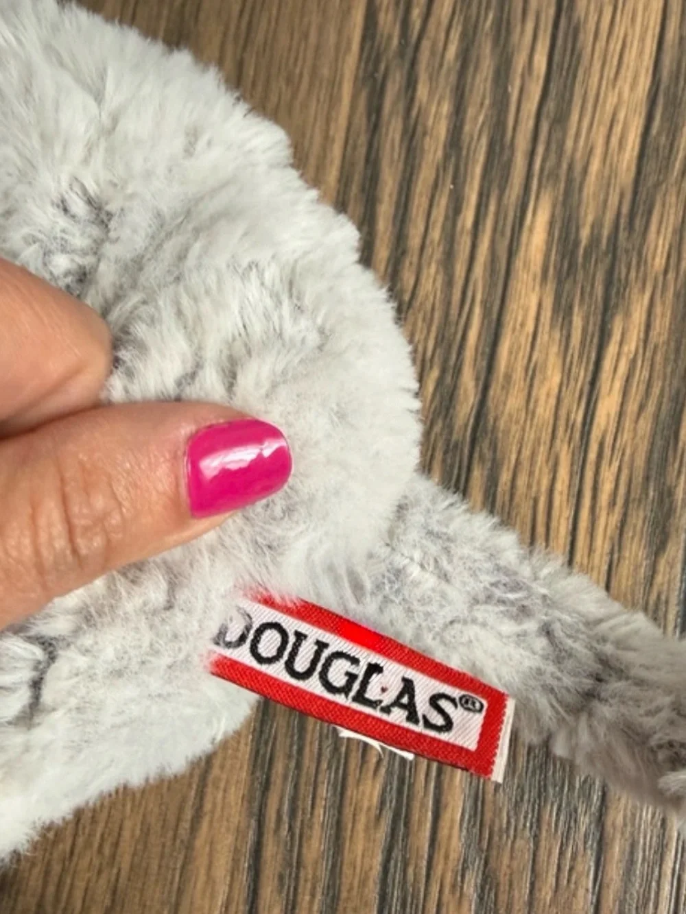 Douglas Plush Gray Cat Toy - Soft Stuffed Kitten